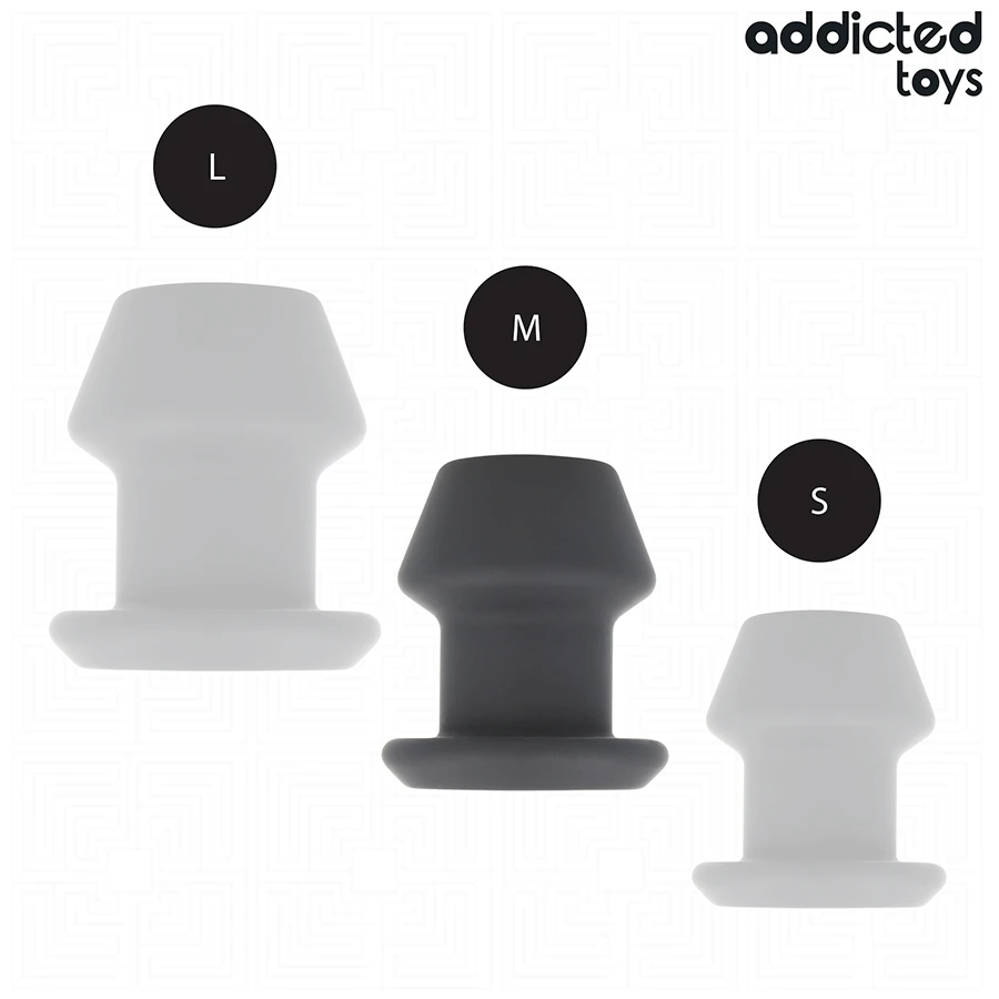 ADDICTED TOYS - EXTREME HOLLOW ANAL PLUG TAGLIA M 8,7 CM
